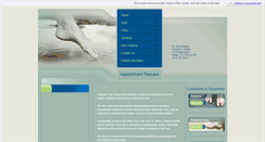 Desktop Screenshot of lakesidefootcare.net